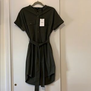Theory Belted Cargo Dress, NWT, Size Small
